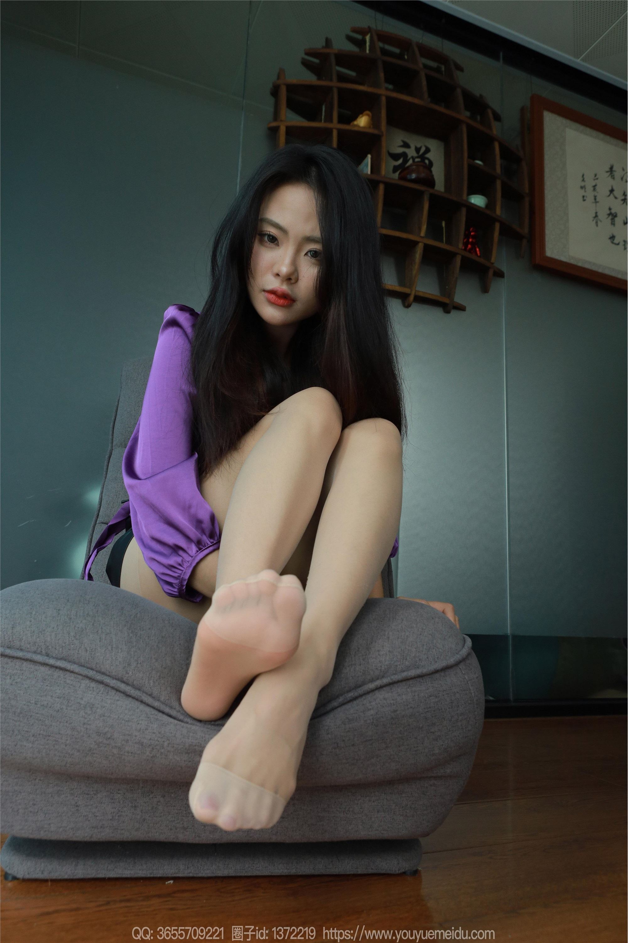 IESS异思趣向  2023.10.18 丝享家 1562 兔兔《紫色韵味》